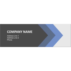 Arrow Return Address Label